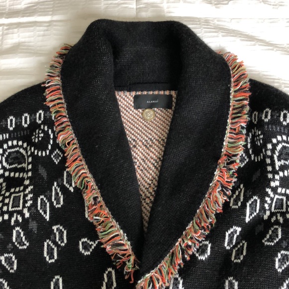 Alanui X Looney Tunes Bugs Bunny Bandana Cardigan - Picture 6 of 8